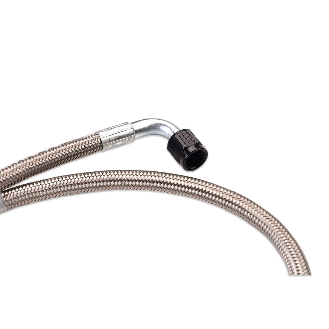 IAG Performance IAG High Pressure Braided Power Steering Line (OEM Routing) IAG-ENG-5900 - Side View
