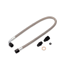 IAG Performance IAG High Pressure Braided Power Steering Line (Rotated Turbo Routing) IAG-ENG-5901 - Main Product View