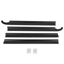 Load image into Gallery viewer, IAG Performance IAG I-Line 4pc Rain Deflector Visor System w/ A-Pillar Channel Matte Black IAG-BDY-F3156 - Additional View 6