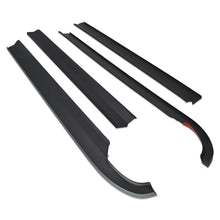 Load image into Gallery viewer, IAG Performance IAG I-Line 4pc Rain Deflector Visor System w/ A-Pillar Channel Matte Black IAG-BDY-F3156 - Additional View 8