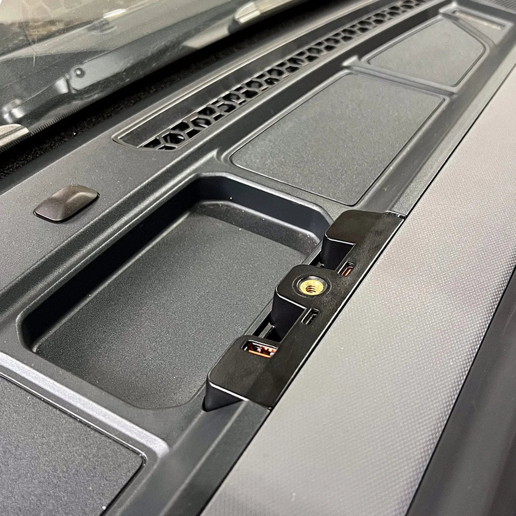 IAG Performance IAG I-Line Dash USB Hub for 2021+ Ford Bronco IAG-ACC-F3167 - Back View