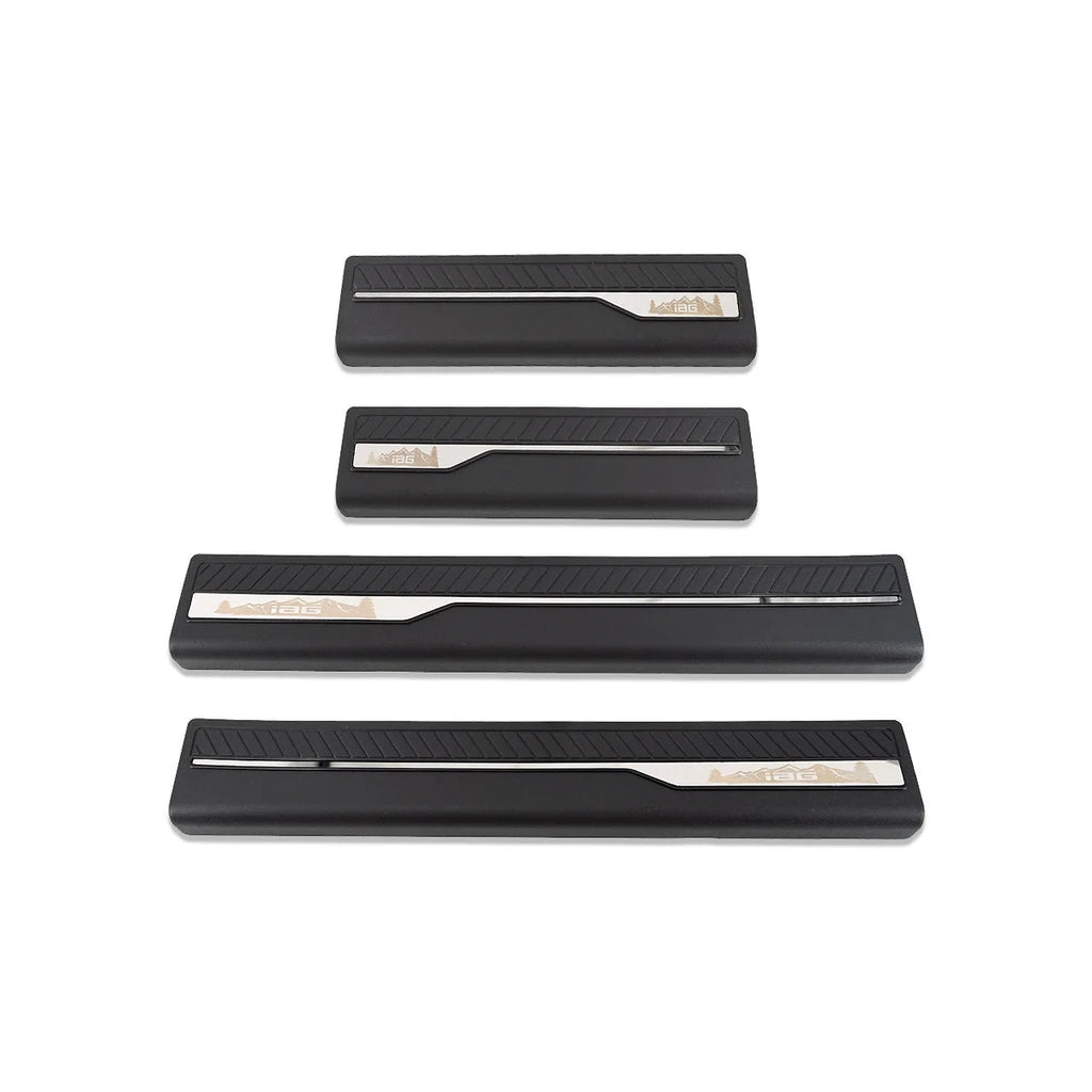 IAG Performance IAG I-Line Door Sill Protector 4PCS for 2021+ Ford Bronco IAG-BDY-F3001 - Back View