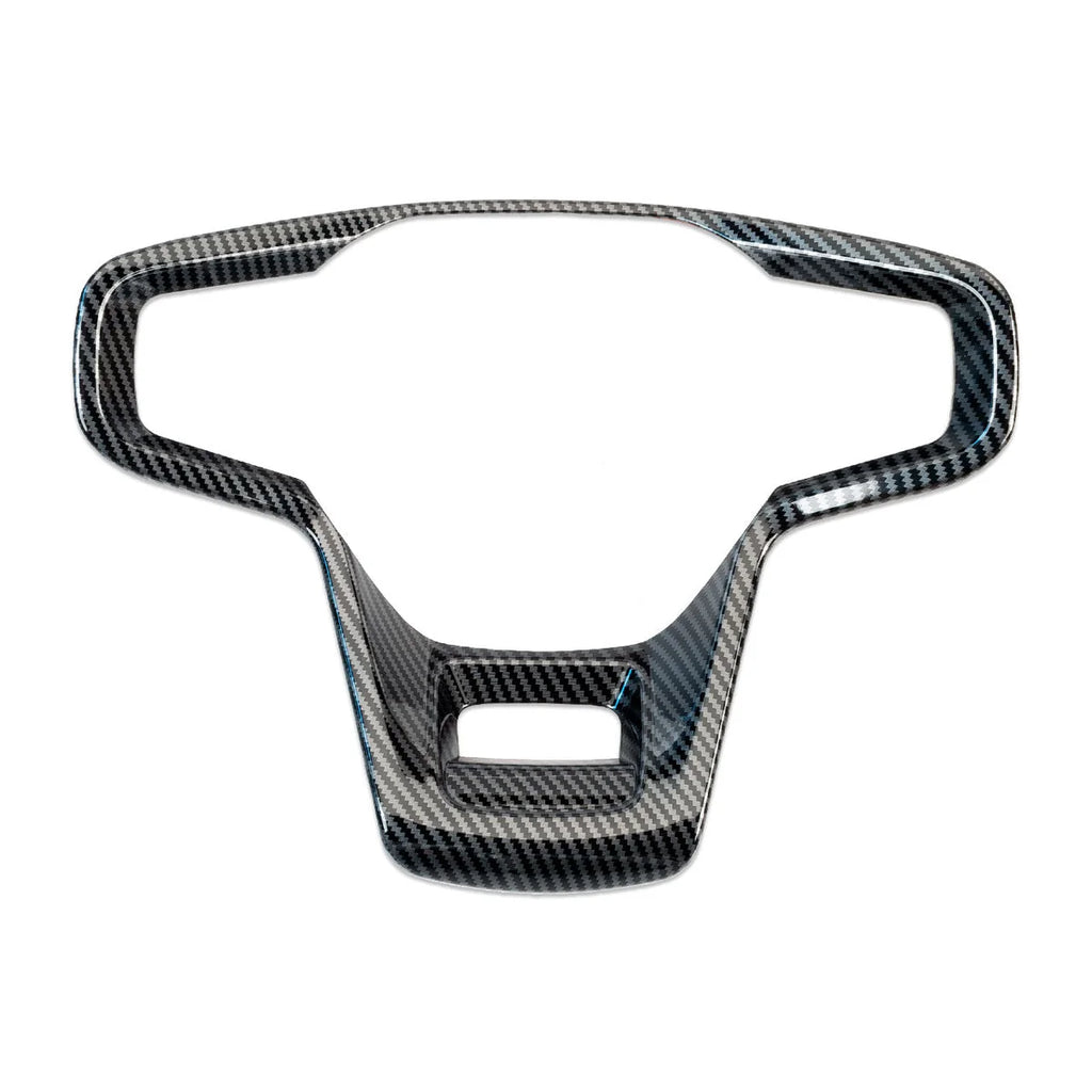 IAG Performance IAG I-Line Gloss Carbon Steering Wheel Accent Cover for 2021+ Ford Bronco IAG-ACC-F3143 - Side View