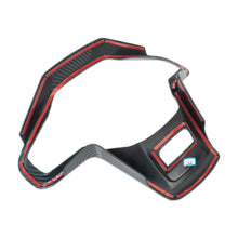 Load image into Gallery viewer, IAG Performance IAG I-Line Gloss Carbon Steering Wheel Accent Cover for 2021+ Ford Bronco IAG-ACC-F3143 - Installation View