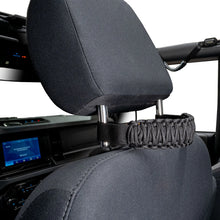 Load image into Gallery viewer, IAG Performance IAG I-Line Headrest Paracord Grab Handle Black for 21+ Ford Bronco IAG-ACC-F3049 - Additional View 8