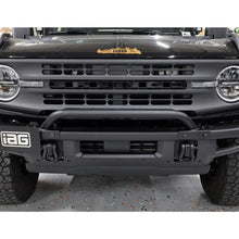 Load image into Gallery viewer, IAG Performance IAG I-Line Mini Bull Bar with Light Mount for 2021+ Ford Bronco w/Modular Bumper IAG-BDY-F3004 - Additiona...