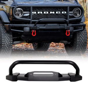 IAG Performance IAG I-Line Modular Front Bumper Winch Mount for 2021+ Ford Bronco IAG-BDY-F3047 - Main Product View