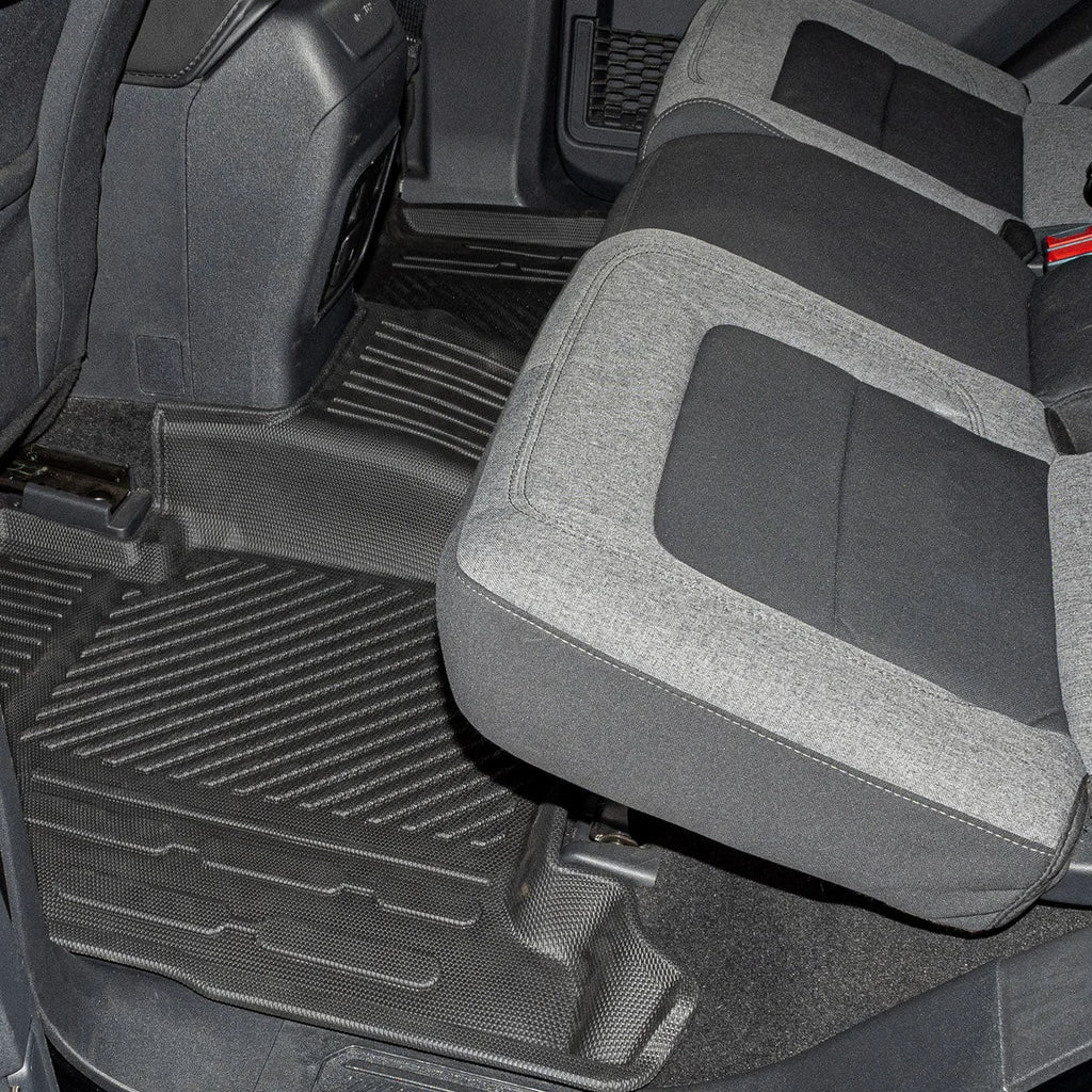 IAG Performance IAG I-Line Molded Floor Mats for 2021+ Ford Bronco Four Door IAG-ACC-F3001 - Back View