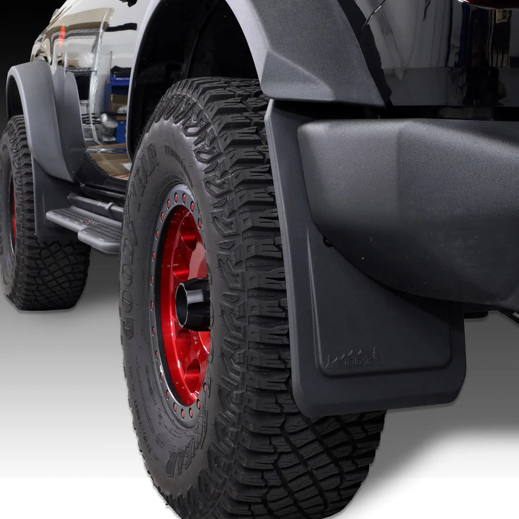 IAG Performance IAG I-Line Mud Flap Front and Rear Set for 2021+ Ford Bronco IAG-BDY-F3038 - Additional View 6