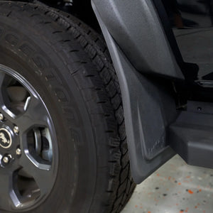 IAG Performance IAG I-Line Mud Flap Set Front Only for 2021+ Ford Bronco IAG-BDY-F3037 - Main Product View