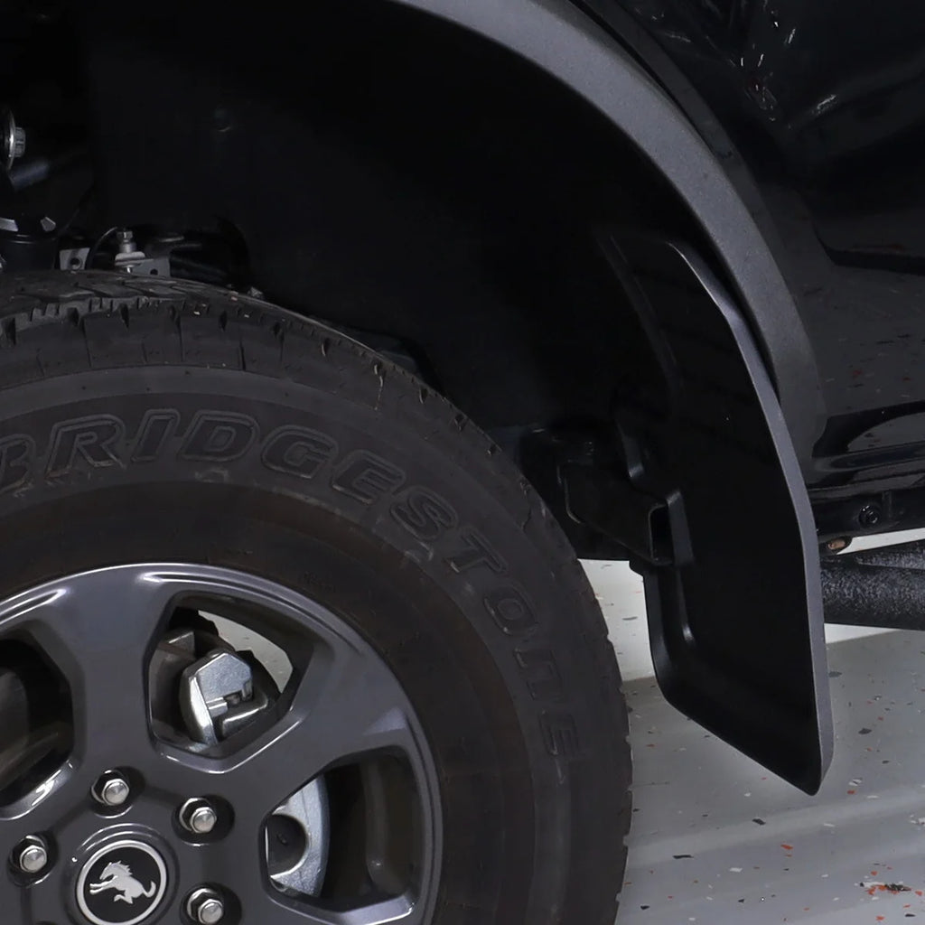 IAG Performance IAG I-Line Mud Flap Set Front Only for 2021+ Ford Bronco IAG-BDY-F3037 - Additional View 7