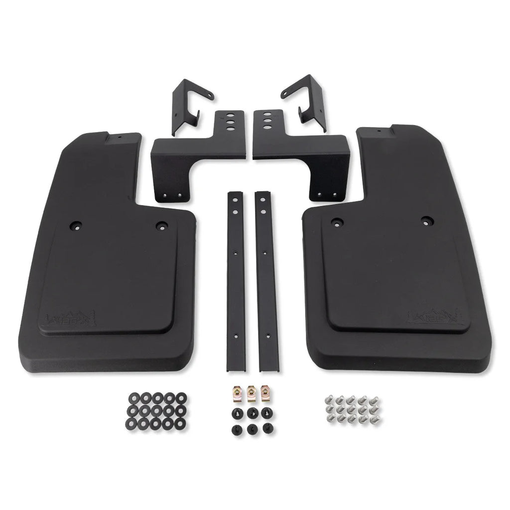 IAG Performance IAG I-Line Mud Flap Set Rear Only for 2021+ Ford Bronco IAG-BDY-F3172 - Installation View