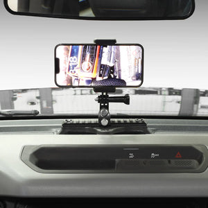IAG Performance IAG I-Line Picatinny Rail with Phone Mount for 2021+ Ford Bronco IAG-ACC-F3031 - Main Product View