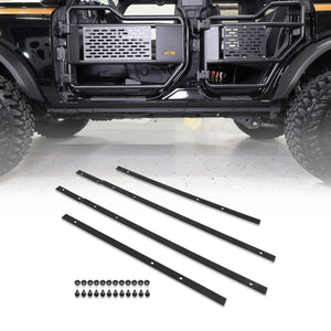 IAG Performance IAG I-Line Pinch Weld Cover Black Powder Coated Steel IAG-BDY-F3039 - Main Product View