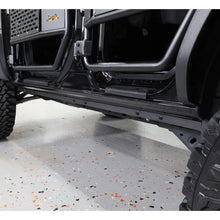 Load image into Gallery viewer, IAG Performance IAG I-Line Pinch Weld Cover Black Powder Coated Steel IAG-BDY-F3039 - Side View