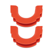 Load image into Gallery viewer, IAG Performance IAG I-Line Rear Bumper Red TPE Tow Loop Cover Pair for 2021+ Ford Bronco IAG-BDY-F3051 - Back View