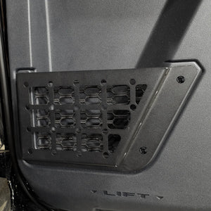 IAG Performance IAG I-Line Rear Door Bin Black Steel Molle for 2021+ Ford Bronco Four Door IAG-ACC-F3079 - Main Product View