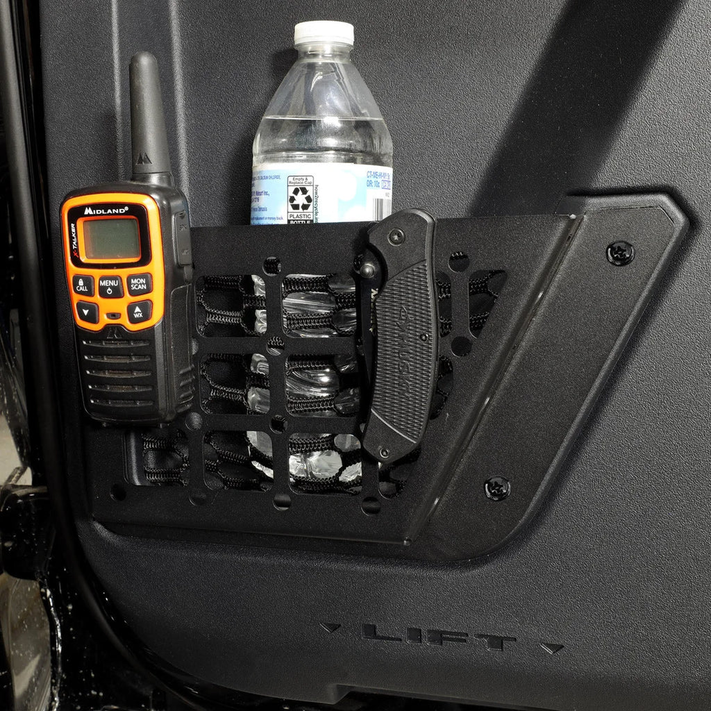IAG Performance IAG I-Line Rear Door Bin Black Steel Molle for 2021+ Ford Bronco Four Door IAG-ACC-F3079 - Additional View 7