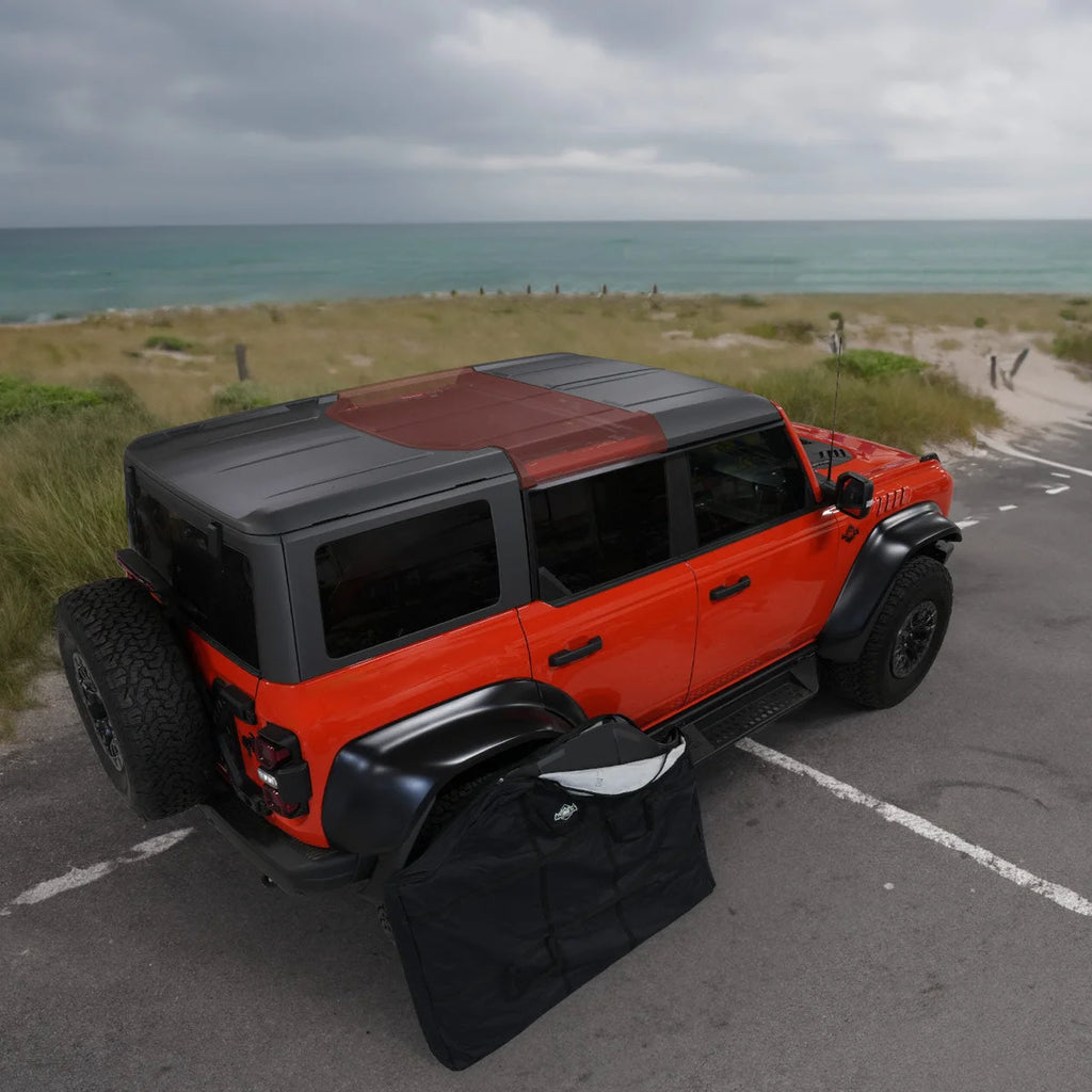 IAG Performance IAG I-Line Rear Top Panel Storage Bag for 2021+ Ford Bronco Four Door IAG-BDY-F3155 - Side View