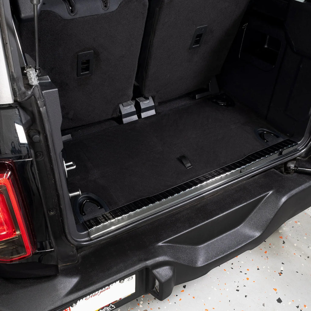 IAG Performance IAG I-Line Stainless Tailgate Inner Protector Trim Black 2021+ Ford Bronco IAG-ACC-F3111 - Main Product View