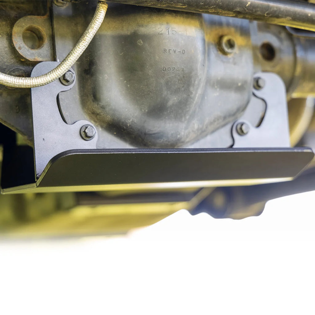 IAG Performance IAG I-Line Steel Rear Differential Skid Plate 2021+ Ford Bronco IAG-BDY-F3137 - Side View
