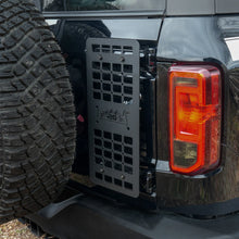 Load image into Gallery viewer, IAG Performance IAG I-Line Tailgate Exterior Molle Panel 2021+ Ford Bronco IAG-BDY-F3148 - Installation View