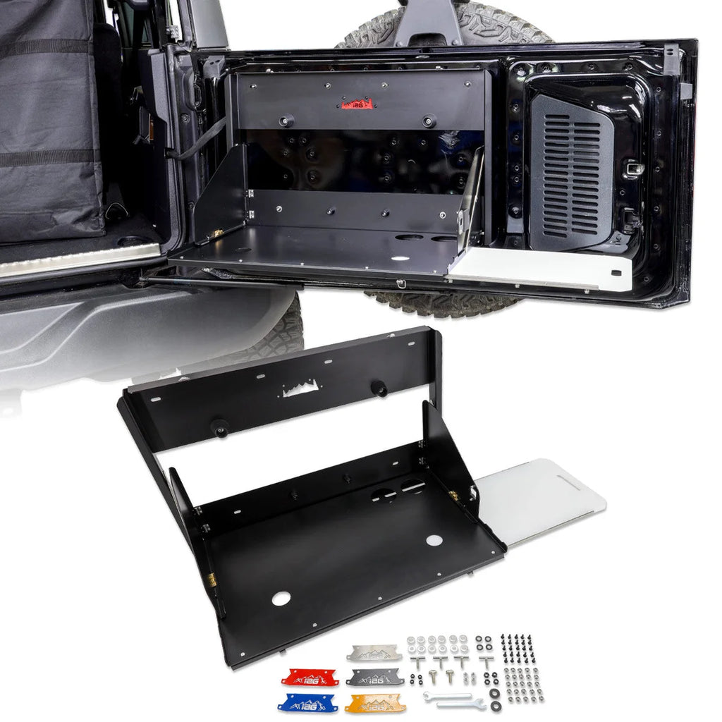 IAG Performance IAG I-Line Tailgate Table with Integrated Cutting Board 2021+ Ford Bronco IAG-ACC-F3142 - Main Product View