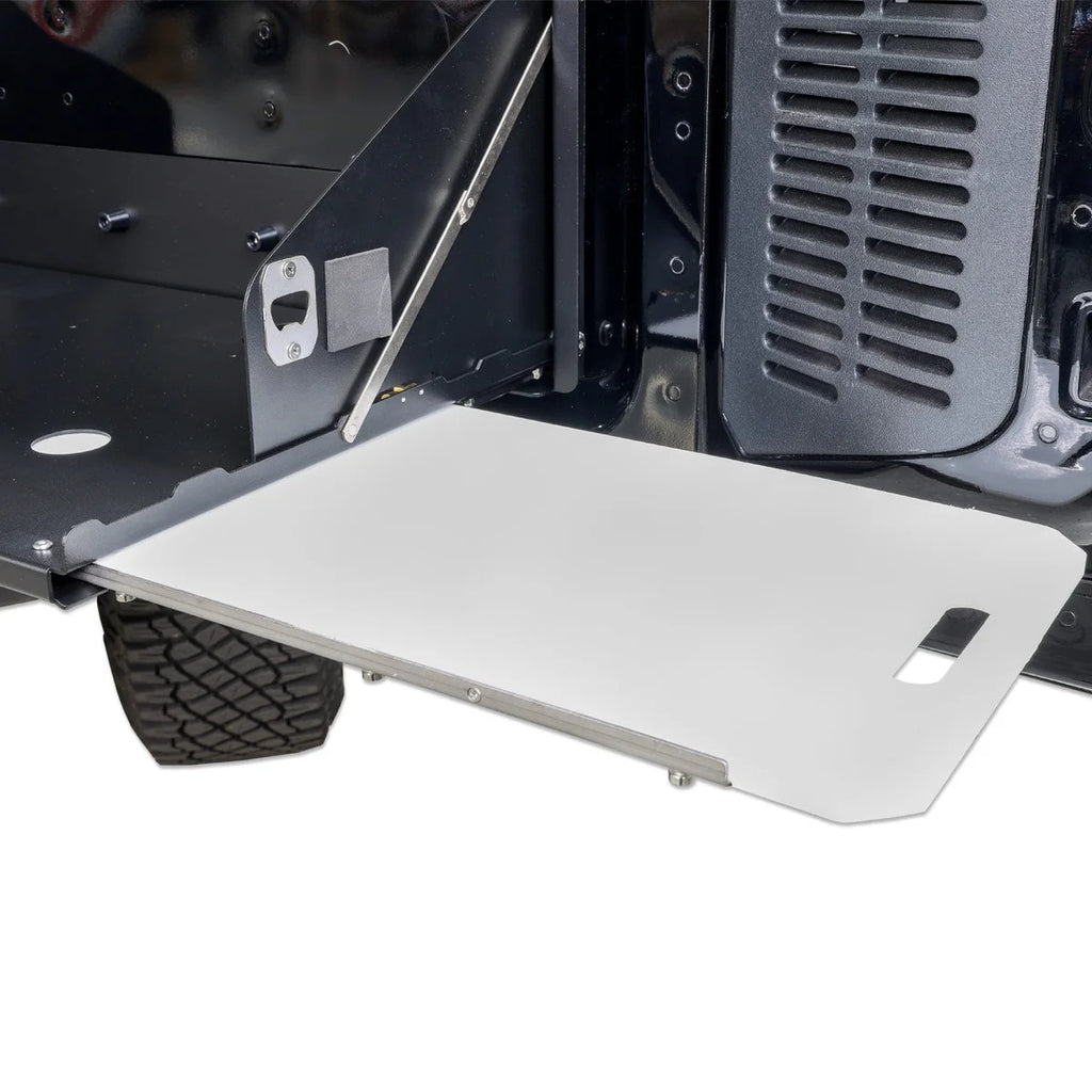 IAG Performance IAG I-Line Tailgate Table with Integrated Cutting Board 2021+ Ford Bronco IAG-ACC-F3142 - Installation View