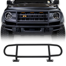 Load image into Gallery viewer, IAG Performance IAG I-Line Tall Bull Bar for 2021+ Ford Bronco w/Modular Bumper IAG-BDY-F3005 - Main Product View