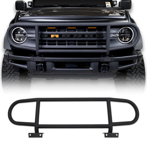 IAG Performance IAG I-Line Tall Bull Bar for 2021+ Ford Bronco w/Modular Bumper IAG-BDY-F3005 - Main Product View