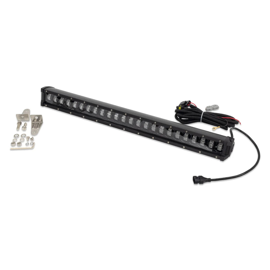 IAG Performance IAG I-Line White LED Light for Mini Bull Bar 2021+ Ford Bronco IAG-BDY-F3091 - Back View