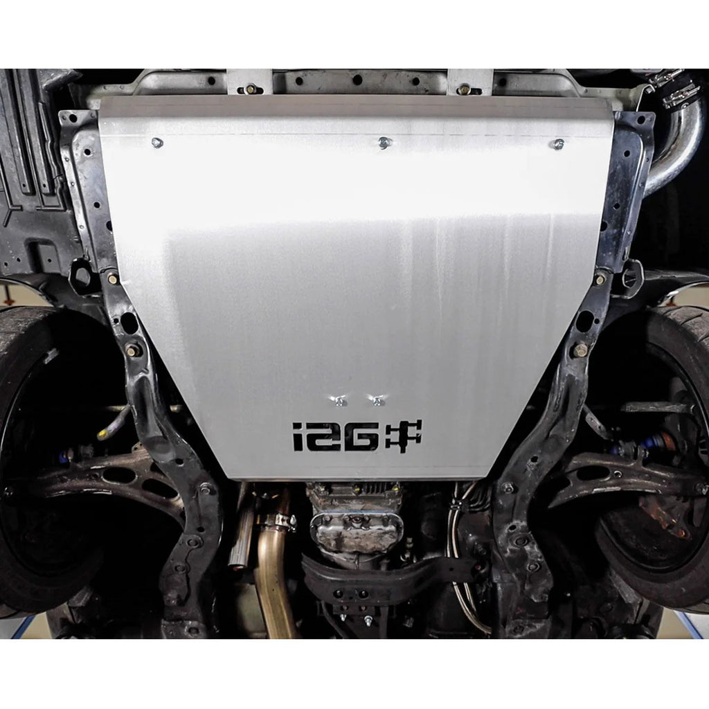 IAG Performance IAG Rally X Skid Plate for 2002-07 Impreza WRX / STI. IAG-BDY-1100 - Installation View