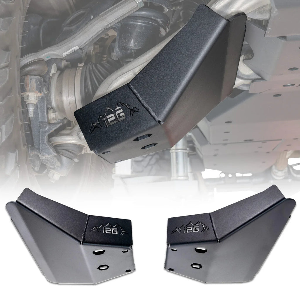 IAG Performance IAG Rock Armor Front Lower Control Arm Skid Plate for 2021+ Ford Bronco IAG-BDY-F2308 - Main Product View