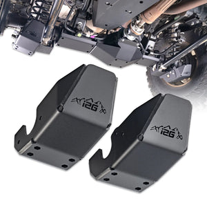 IAG Performance IAG Rock Armor Rear Shock Trailing Arm Skid Plate for 2021+ Ford Bronco IAG-BDY-F2306 - Main Product View
