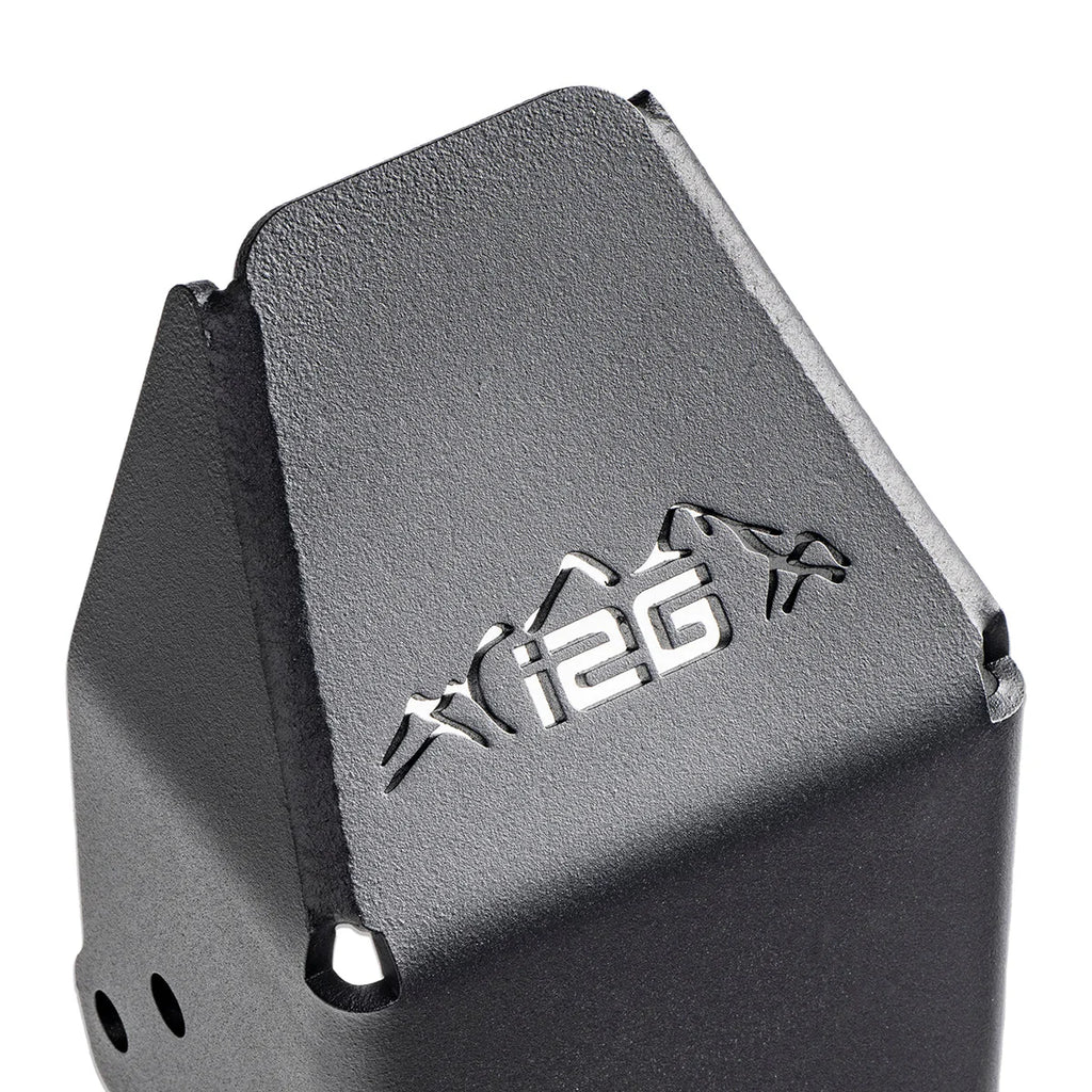 IAG Performance IAG Rock Armor Rear Shock Trailing Arm Skid Plate for 2021+ Ford Bronco IAG-BDY-F2306 - Side View