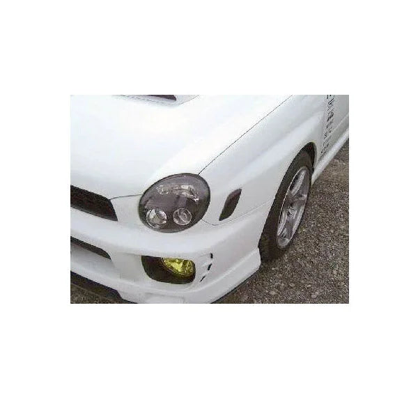 IAG Performance IAG RockBlocker Smoked Side Marker Overlay Film Kit for 2002-03 Subaru WRX. IAG-BDY-2017 - Side View