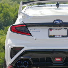 Load image into Gallery viewer, IAG Performance IAG RockBlocker Smoked Tail Light Overlay Film Kit for 2022 Subaru WRX. IAG-BDY-2019 - Main Product View