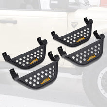 Load image into Gallery viewer, IAG Performance IAG V1 EZ-Step Add-on for 2021+ Ford Bronco 4 Door - Orange Logo IAG-BDY-F2222OR - Main Product View