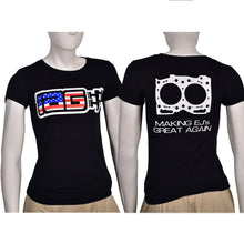 Load image into Gallery viewer, IAG Performance IAG Women's Making EJ's Great Again T-Shirt. IAG-APP-2024L - Main Product View