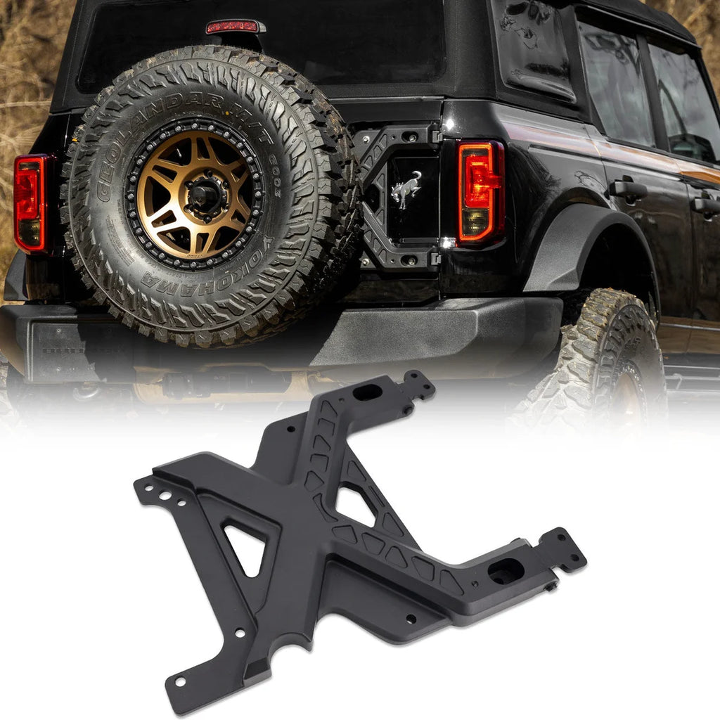 IAG Performance IAG X-Brace Tailgate Hinge Reinforcement for 21+ Bronco Non-Sasquatch IAG-BDY-F3163 - Main Product View