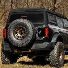Load image into Gallery viewer, IAG Performance IAG X-Brace Tailgate Hinge Reinforcement for 22+ Bronco Sasquatch (Only) IAG-BDY-F3192 - Side View