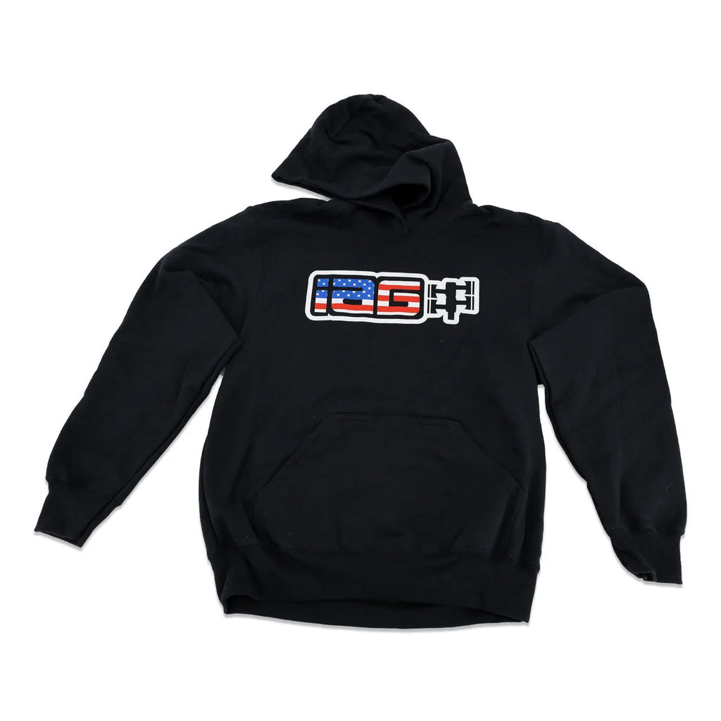 IAG Performance IAG Youth Making EJs Great Hoodie (Black). IAG-APP-2036XS - Main Product View