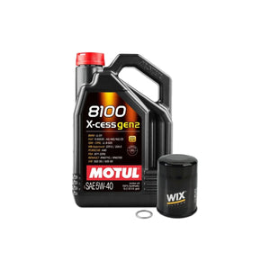 IAG Performance MOTUL 5L 5W40 8100 X-CESS (Built Engine) Oil Change Package IAG-MNT-1005 - Main Product View