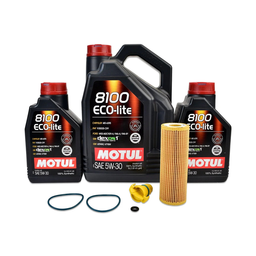 IAG Performance MOTUL 5W30 ECO-lite Engine Oil Change Package IAG-MNT-F1010 - Main Product View