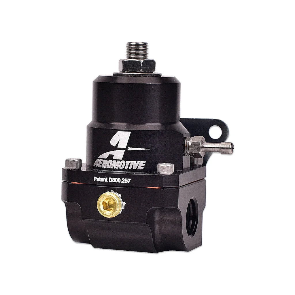 IAG Performance PTFE Fuel System Kit w/ Aeromotive FPR, IAG Fuel Rails (Gold) IAG-AFD-2350GD - Installation View