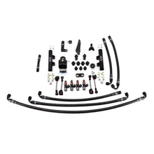 Load image into Gallery viewer, IAG Performance PTFE Fuel System Kit with Injectors, Lines, FPR, Fuel Rails (Black/1700cc) IAG-AFD-2602BK - Main Product View