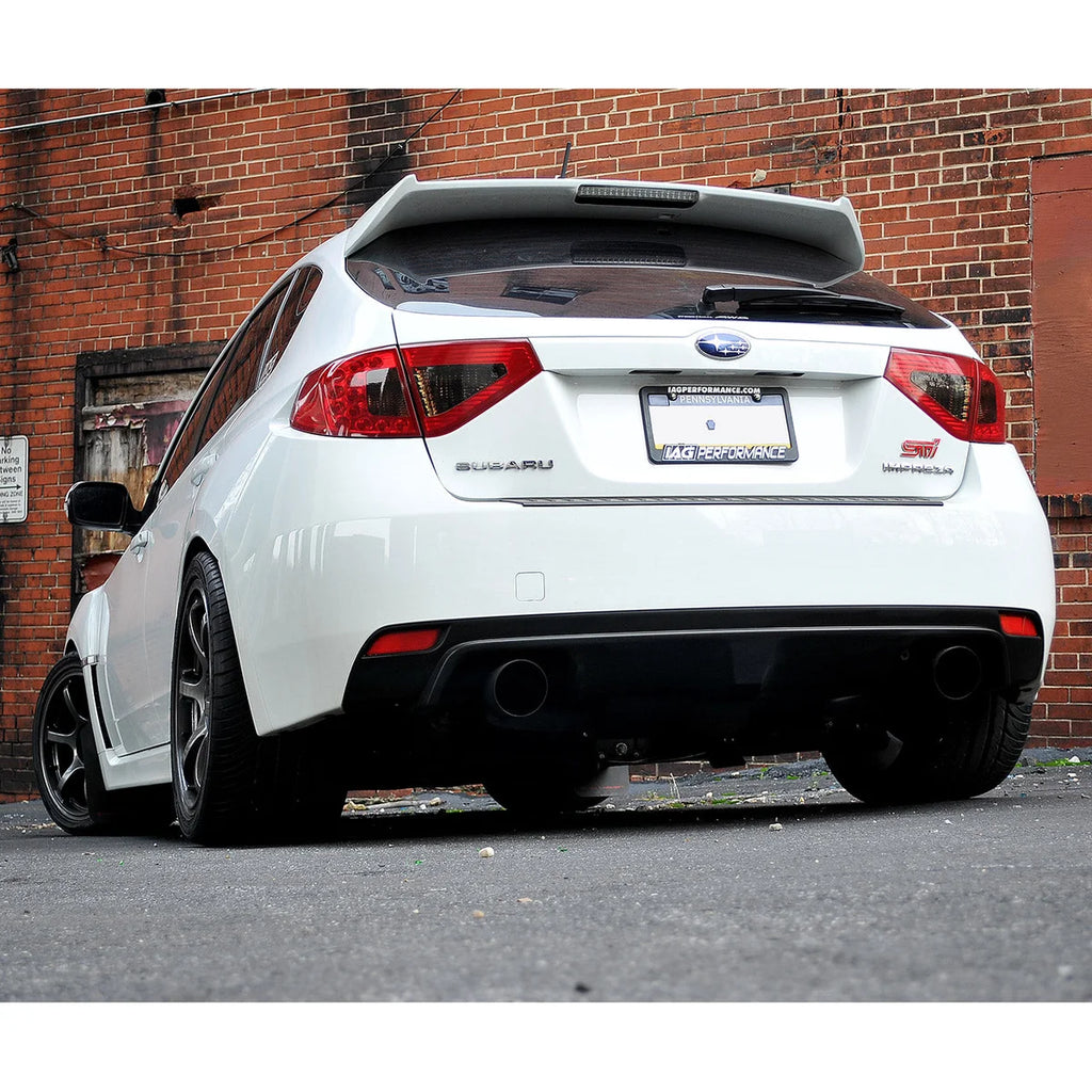 IAG Performance RockBlocker Red / Smoke Tail Light Overlay Film Kit IAG-BDY-2003 - Side View