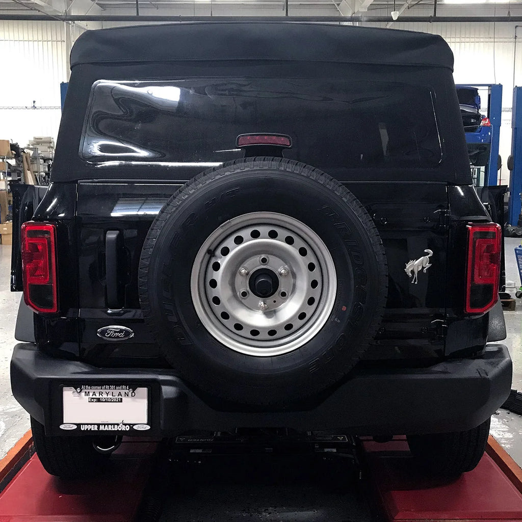 IAG Performance Smoke Reverse Light Overlay Film Kit for 2021+ Ford Bronco (Base Tail Light) IAG-BDY-F2050 - Back View