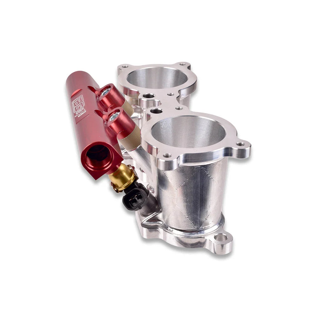IAG Performance V3 Top Feed Fuel Rails (Red Finish) IAG-AFD-2102RD - Installation View