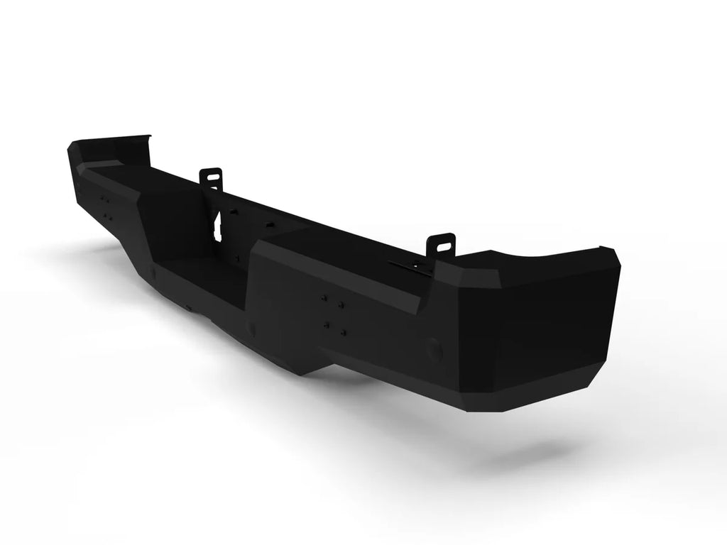 ICI 35lb shell, reinforced 3/16 inch 5052 Aluminum plating, steel brackets AL-RBM01FDN - Back View